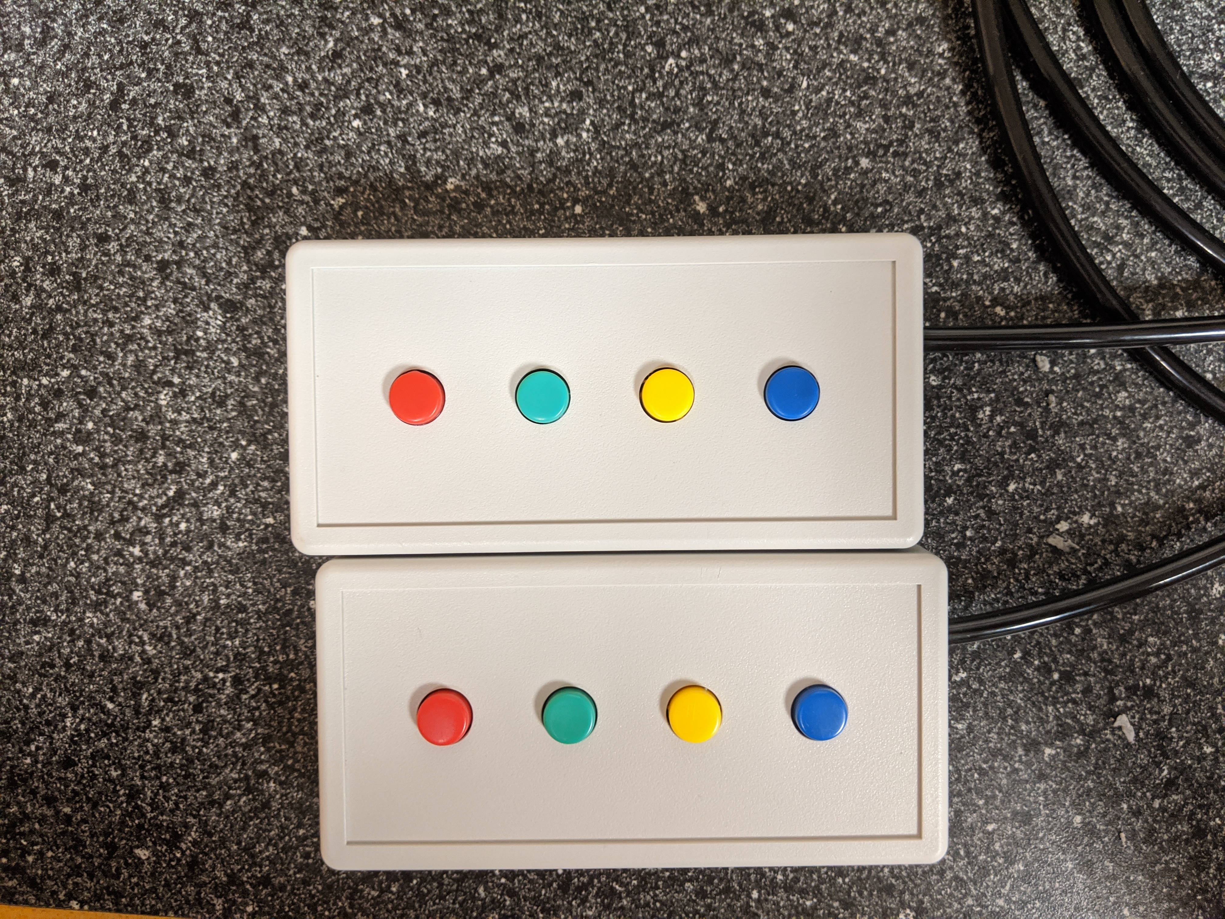 dual button box